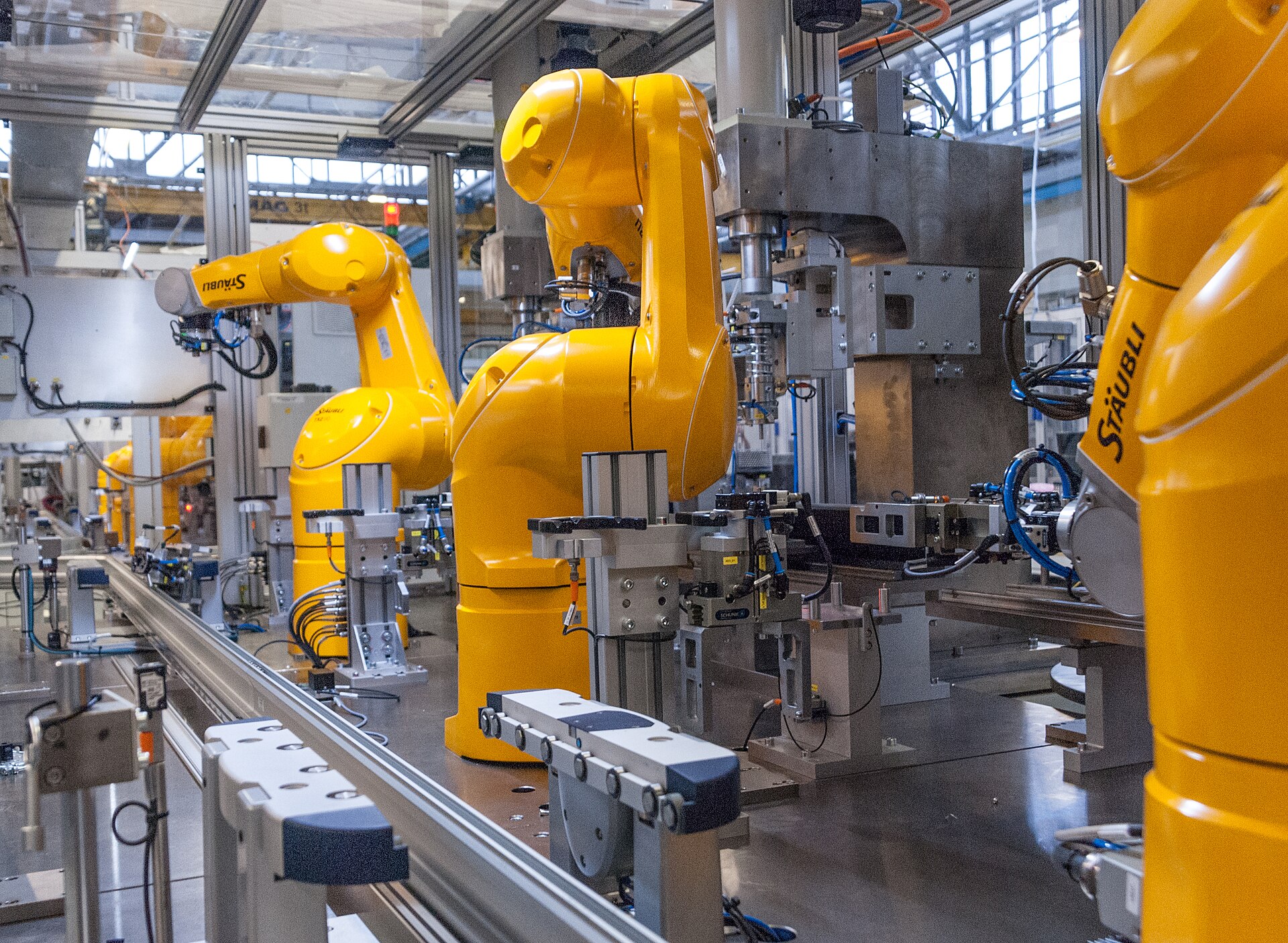 Documentary view of Robotics and collaborative automation.