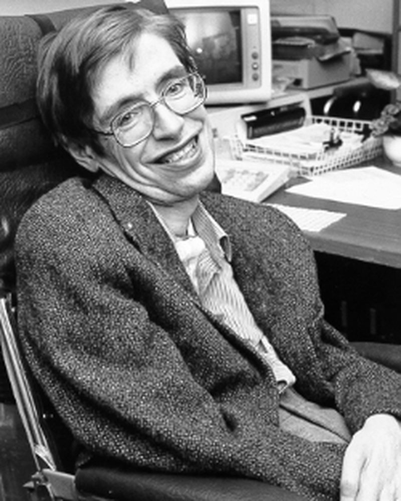 Portrait of Stephen Hawking