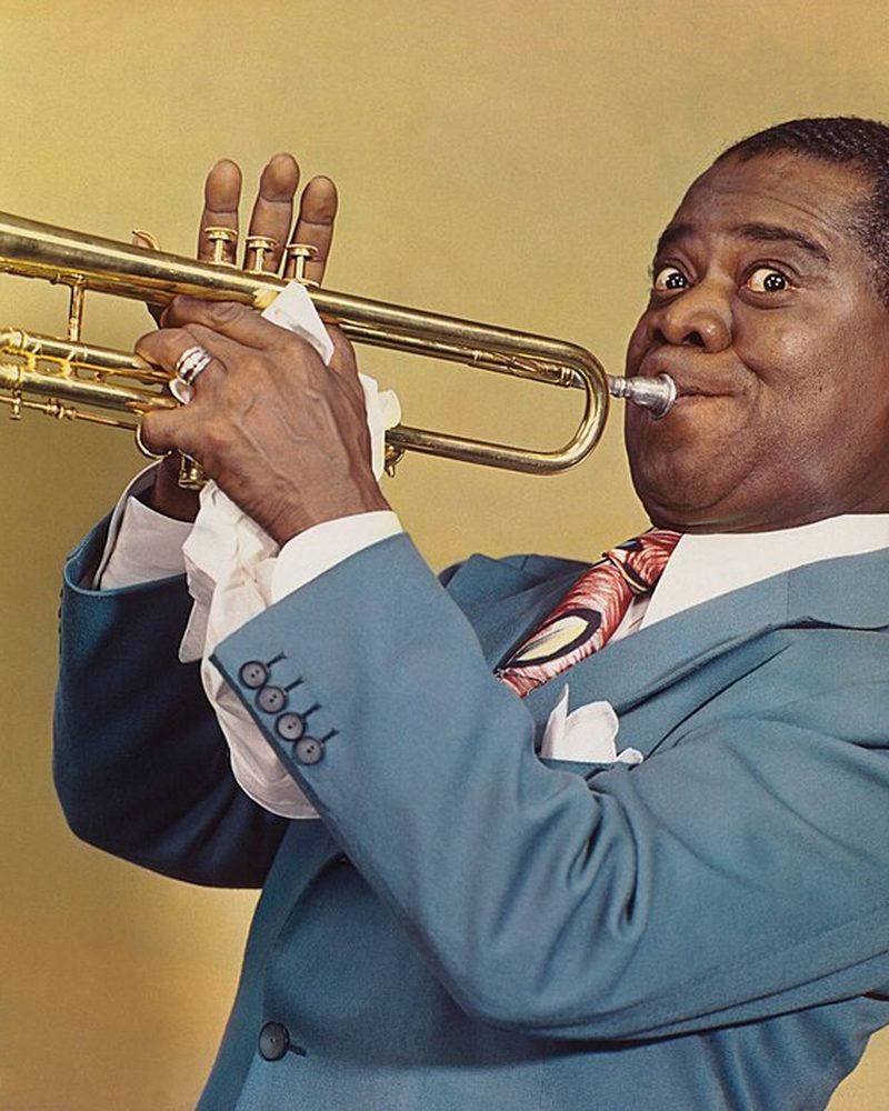 Portrait of Louis Armstrong