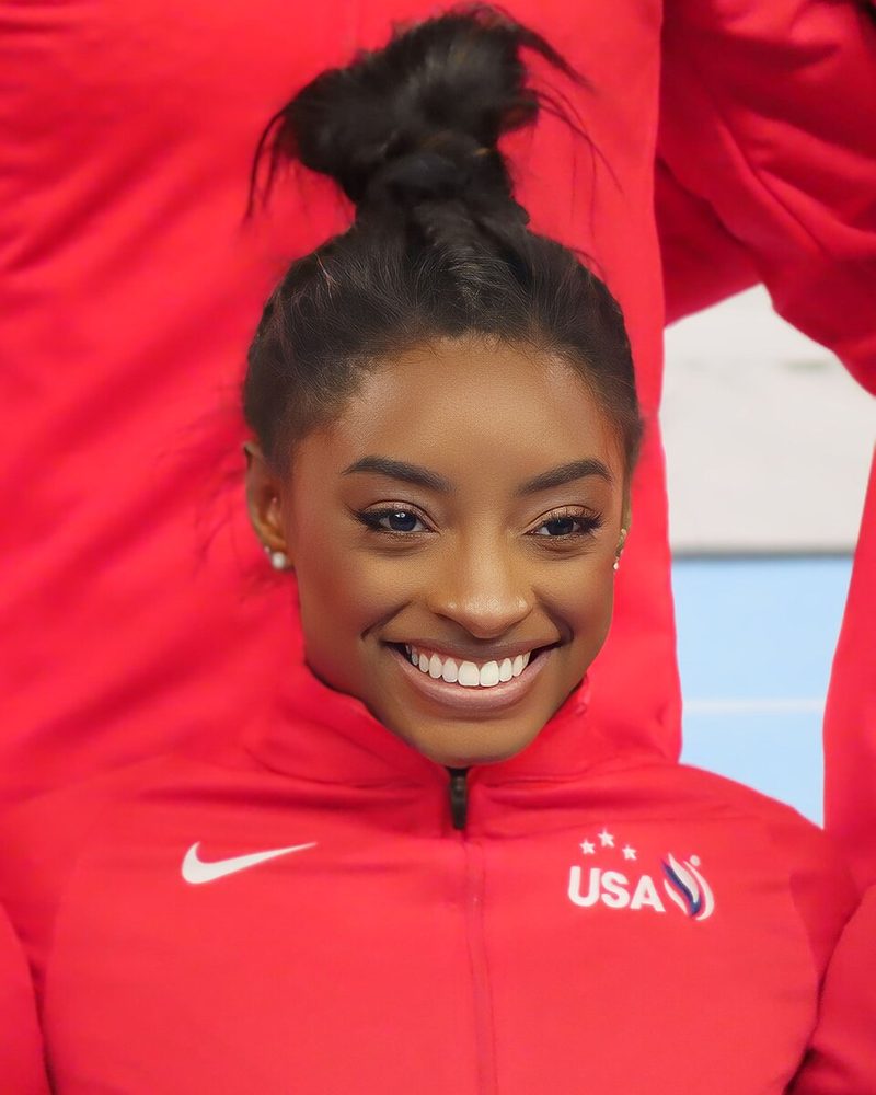 Portrait of Simone Biles
