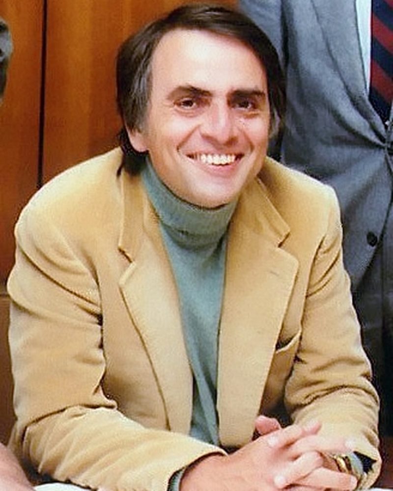 Portrait of Carl Sagan