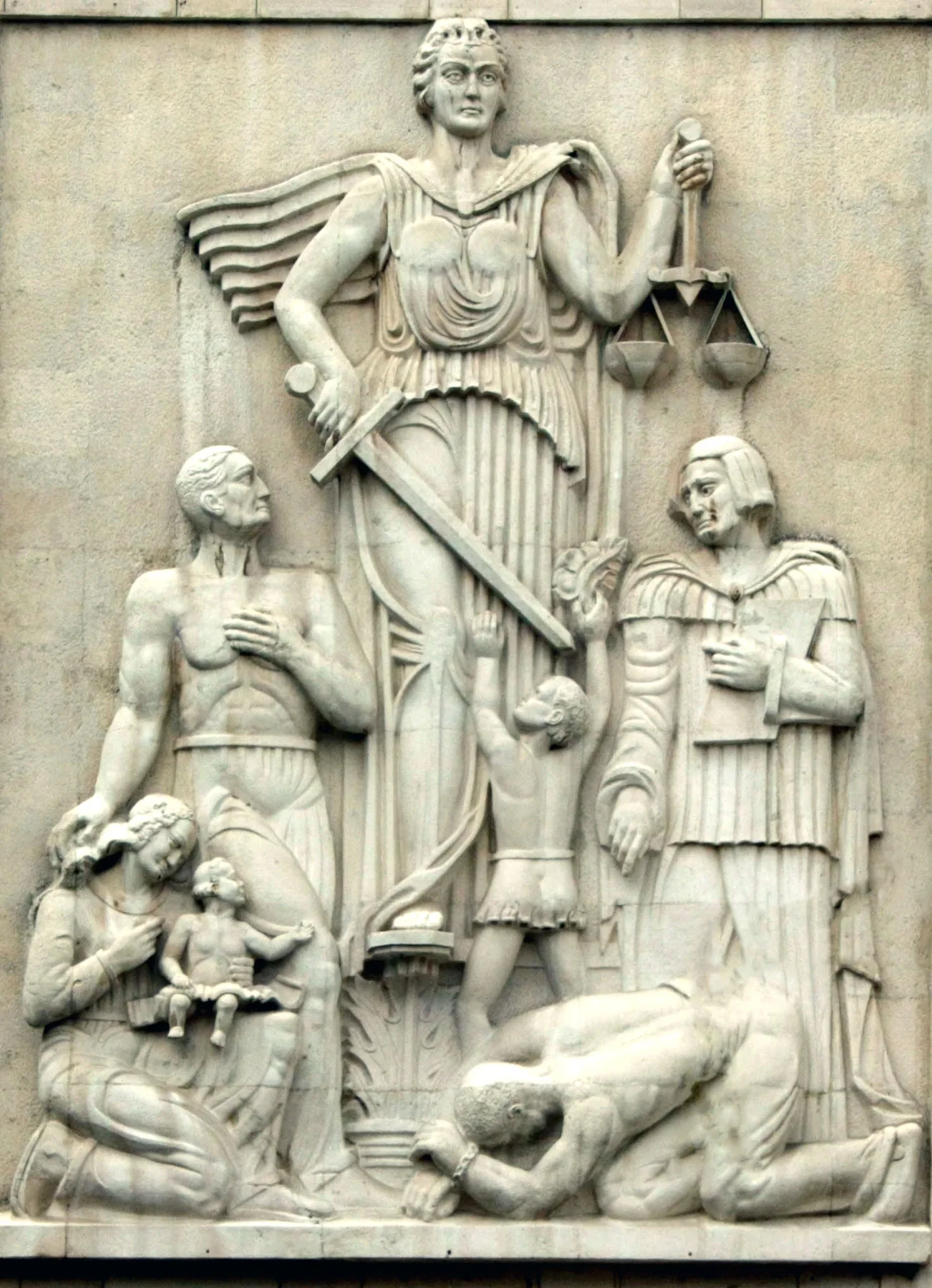 Justice Statue Iran, an archival visual related to What Is Justice.