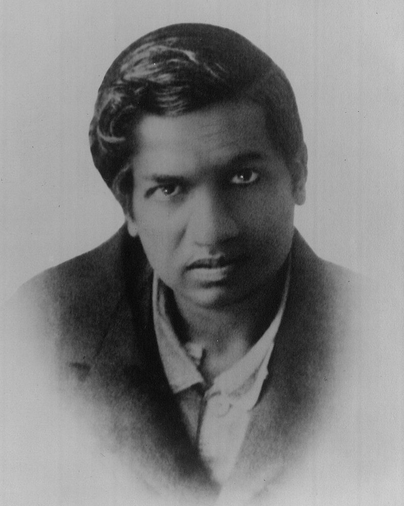 Portrait of Srinivasa Ramanujan