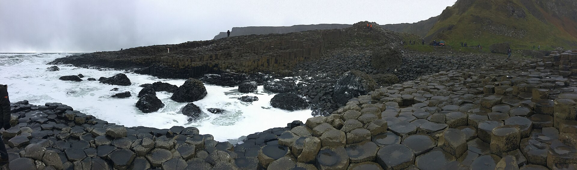 Documentary view of Giant’s Causeway.