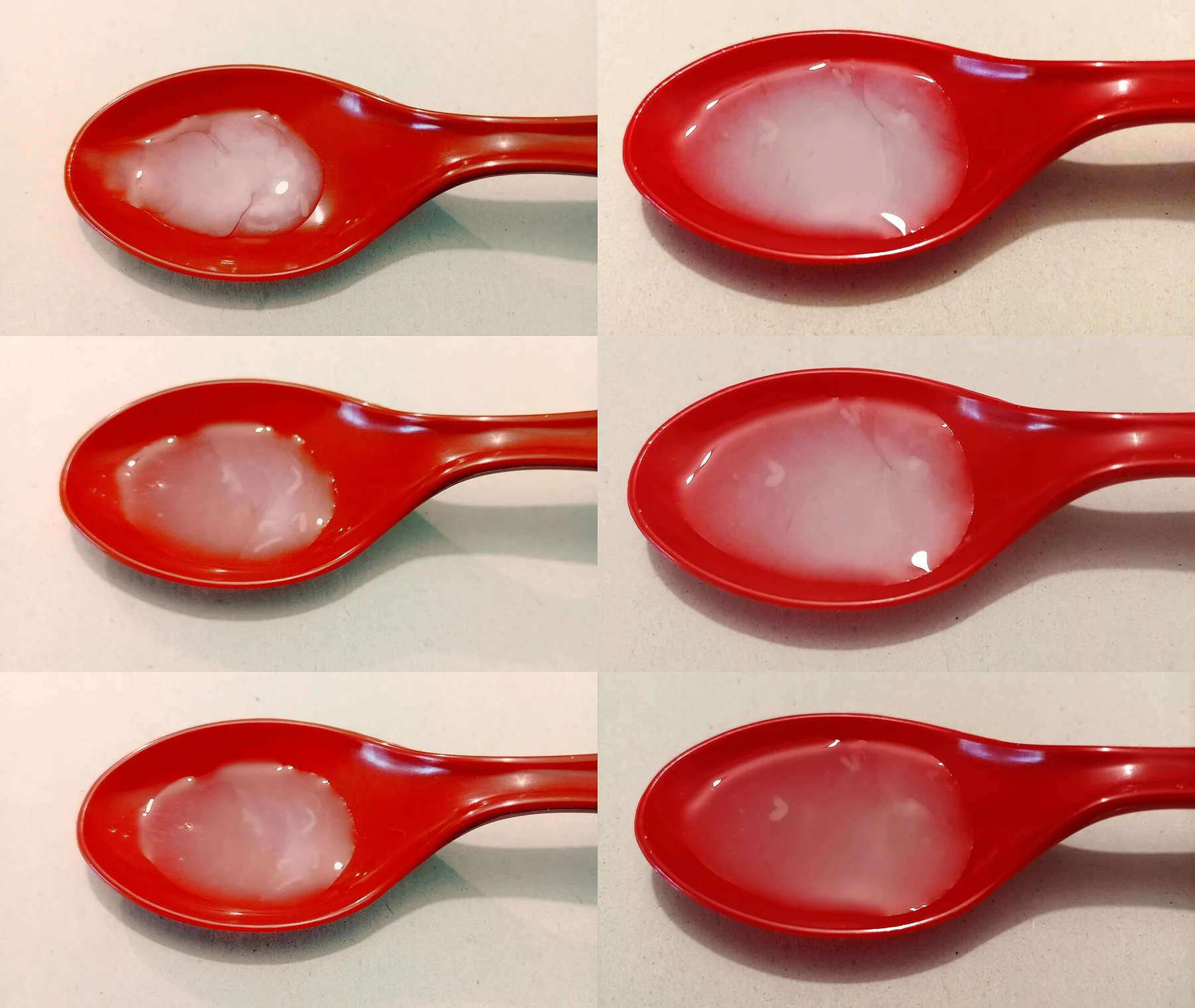 Human semen liquefaction process, an archival visual related to Why Do We Age.