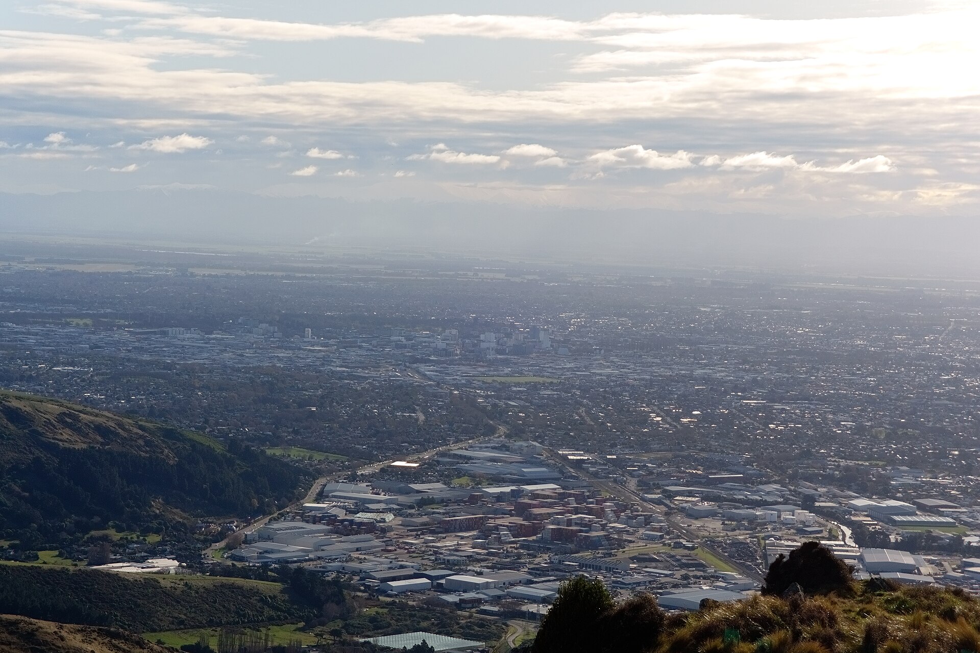 Documentary view of Southern Alps.