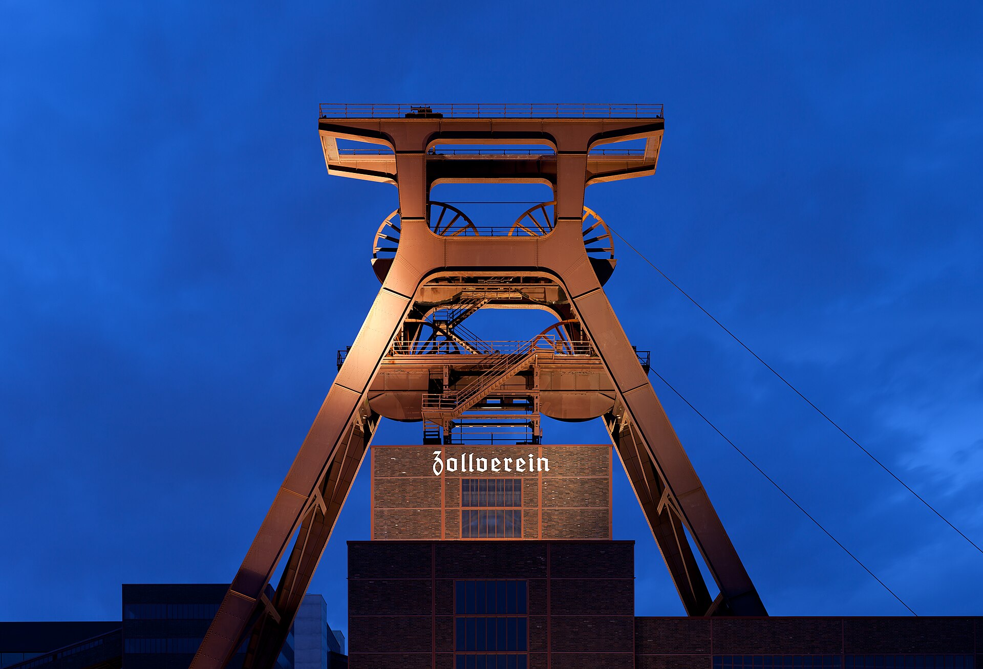 Documentary view of Ruhr industrial landscape.