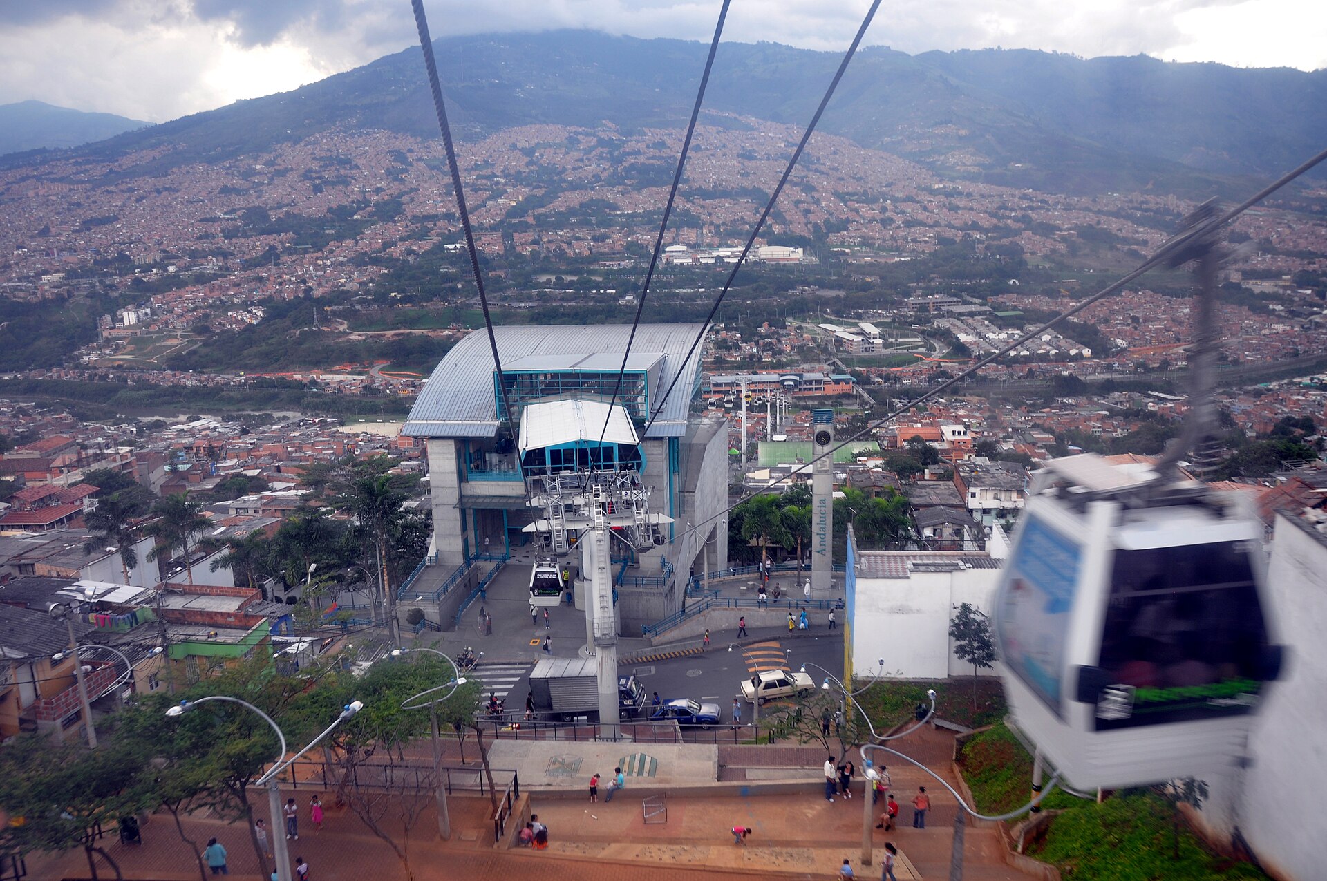 Documentary view of Medellín’s valley urbanism.