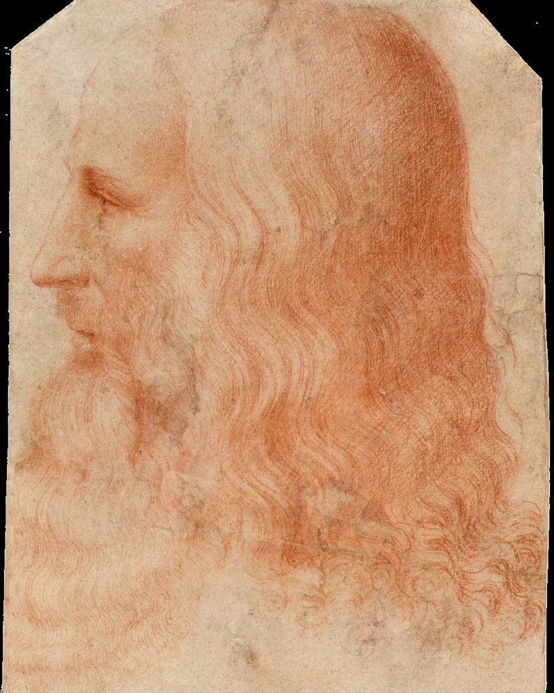 Portrait of Leonardo da Vinci