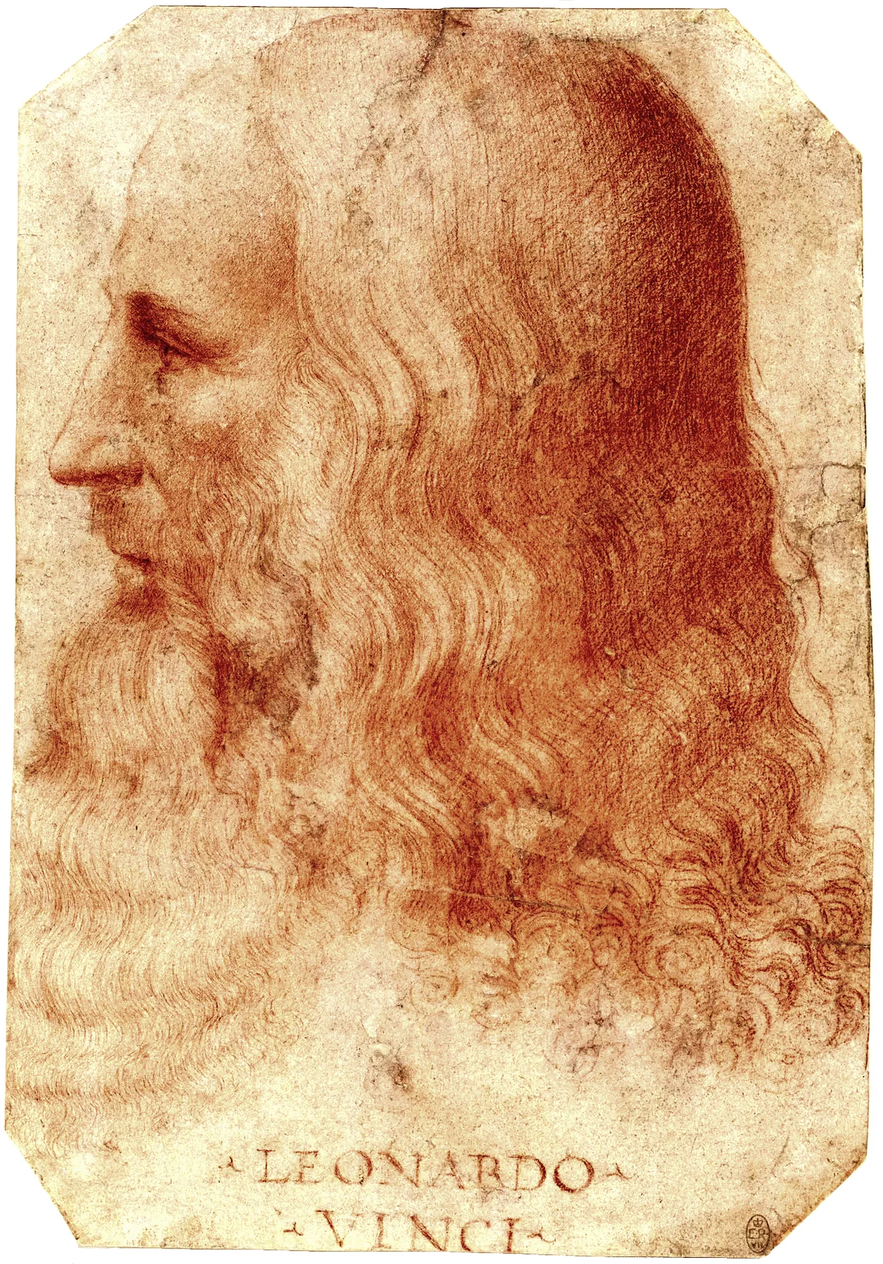Portrait of Leonardo da Vinci label QS:Len,"Portrait of Leonardo da Vinci" label QS:Les,"Retrato de Leonardo da Vinci" label QS:Lfr,"Portrait de Léonard de Vinci", an archival visual related to Leonardo da Vinci: Why Was He So Far Ahead of His Time.