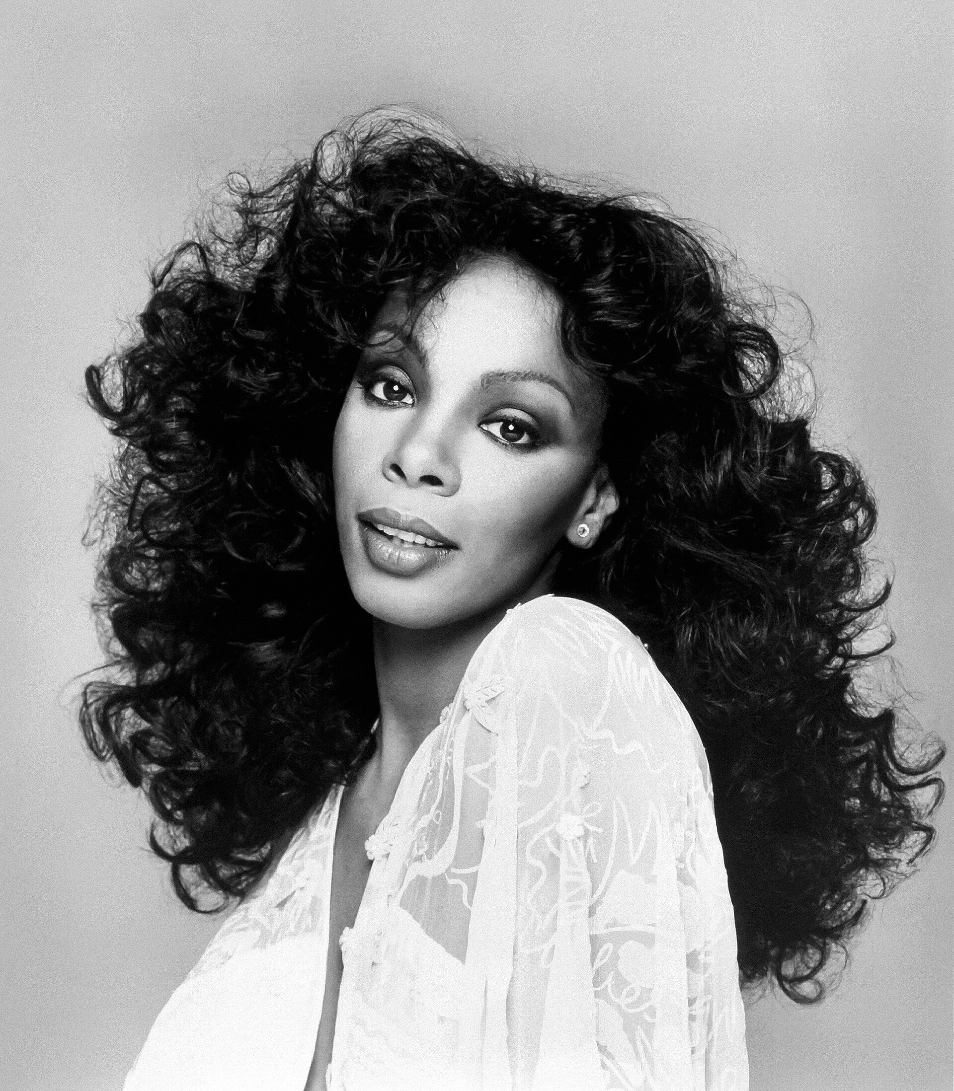 Publicity portrait of Donna Summer issued by Casablanca Records in 1977.