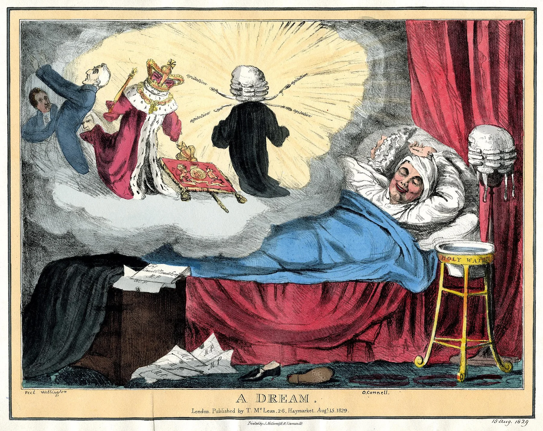A dream, an archival visual related to Why Do We Dream.