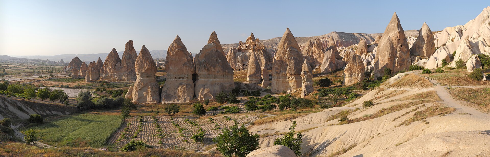 Documentary view of Cappadocia.