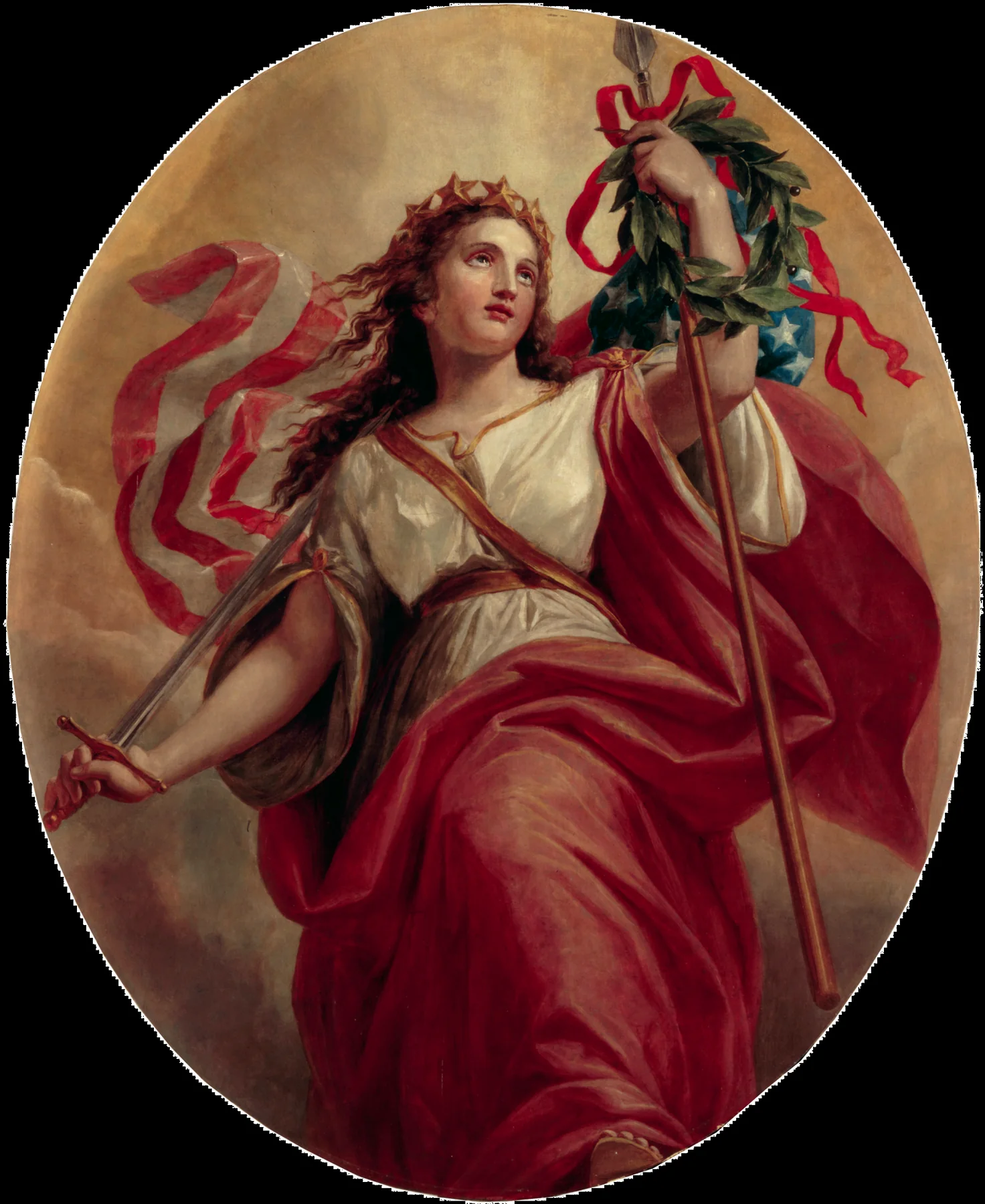 Liberty, an archival visual related to What Is a Nation.
