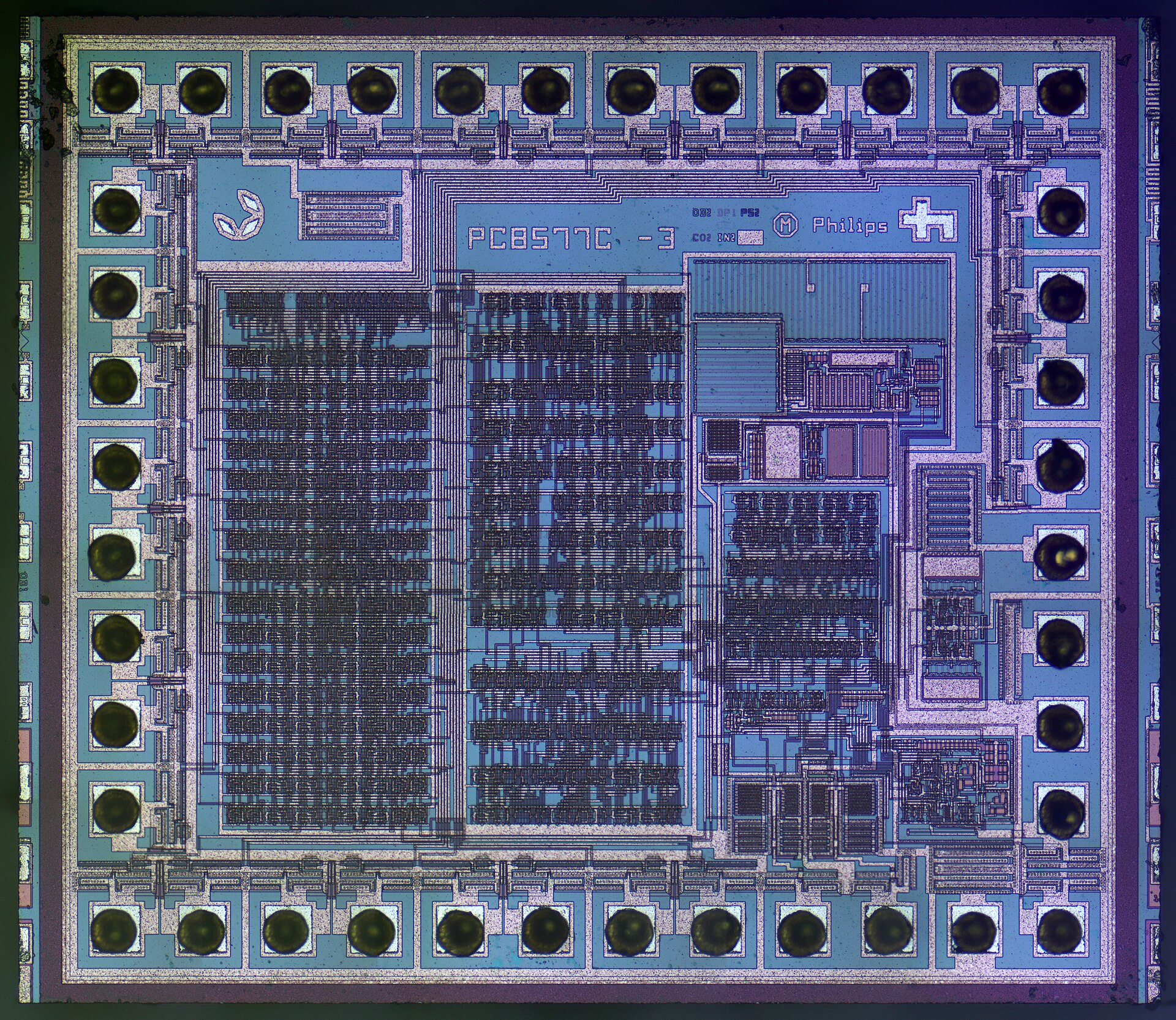 Documentary view of The integrated circuit.