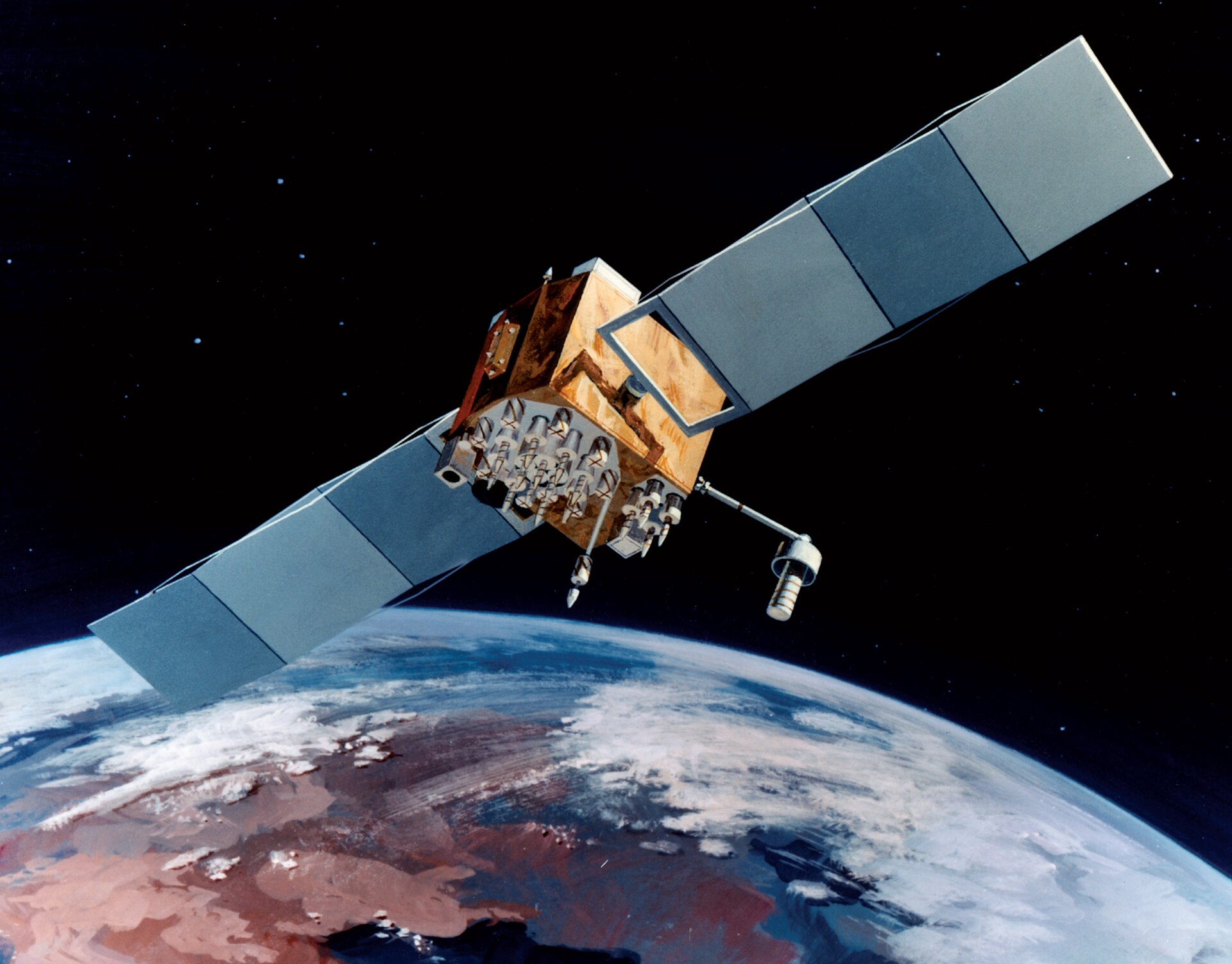 Documentary view of Global Positioning System.