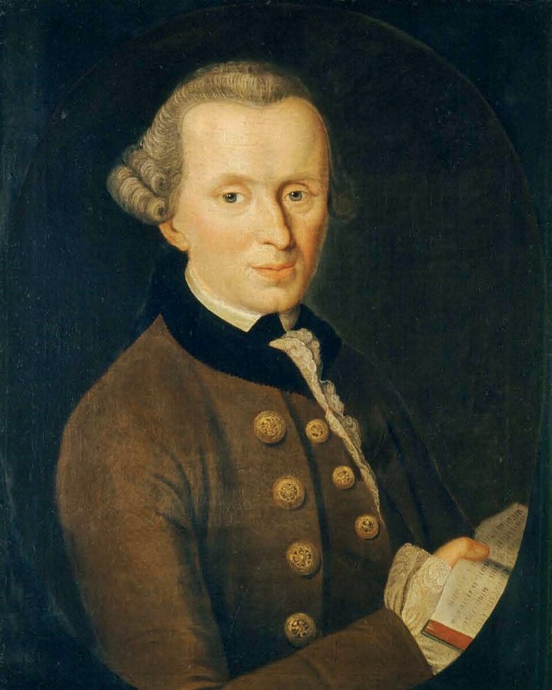 Portrait of Immanuel Kant