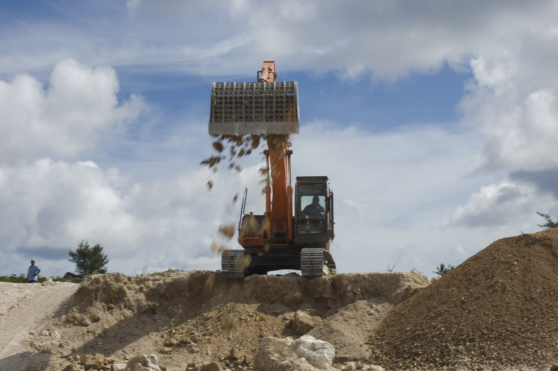Documentary view of Nauru’s phosphate landscape.