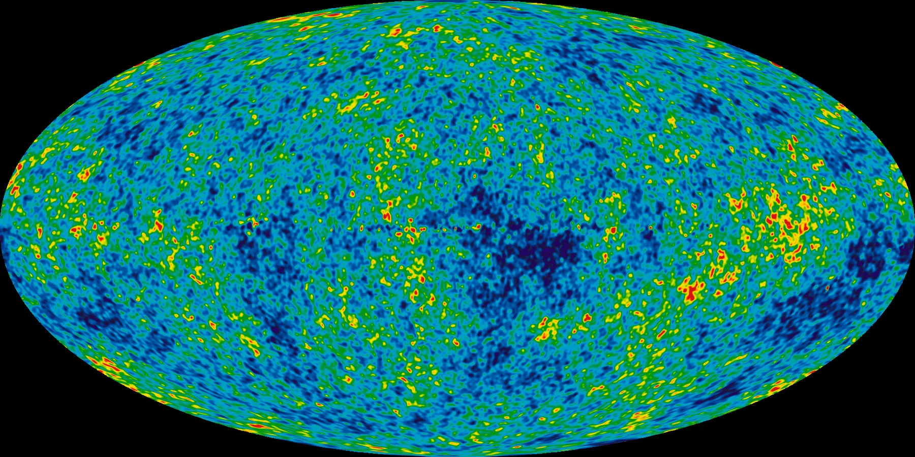 WMAP 2012, an archival visual related to Why Can't We See Dark Matter.