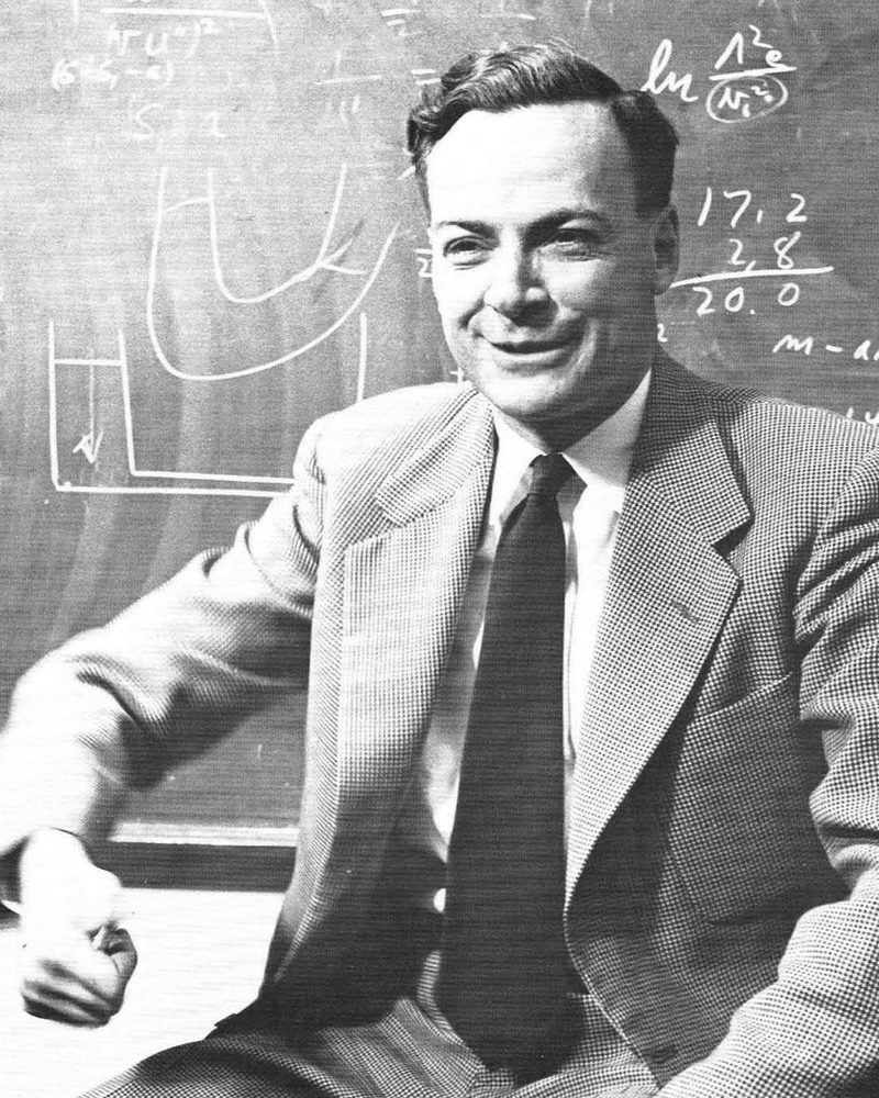 Portrait of Richard Feynman