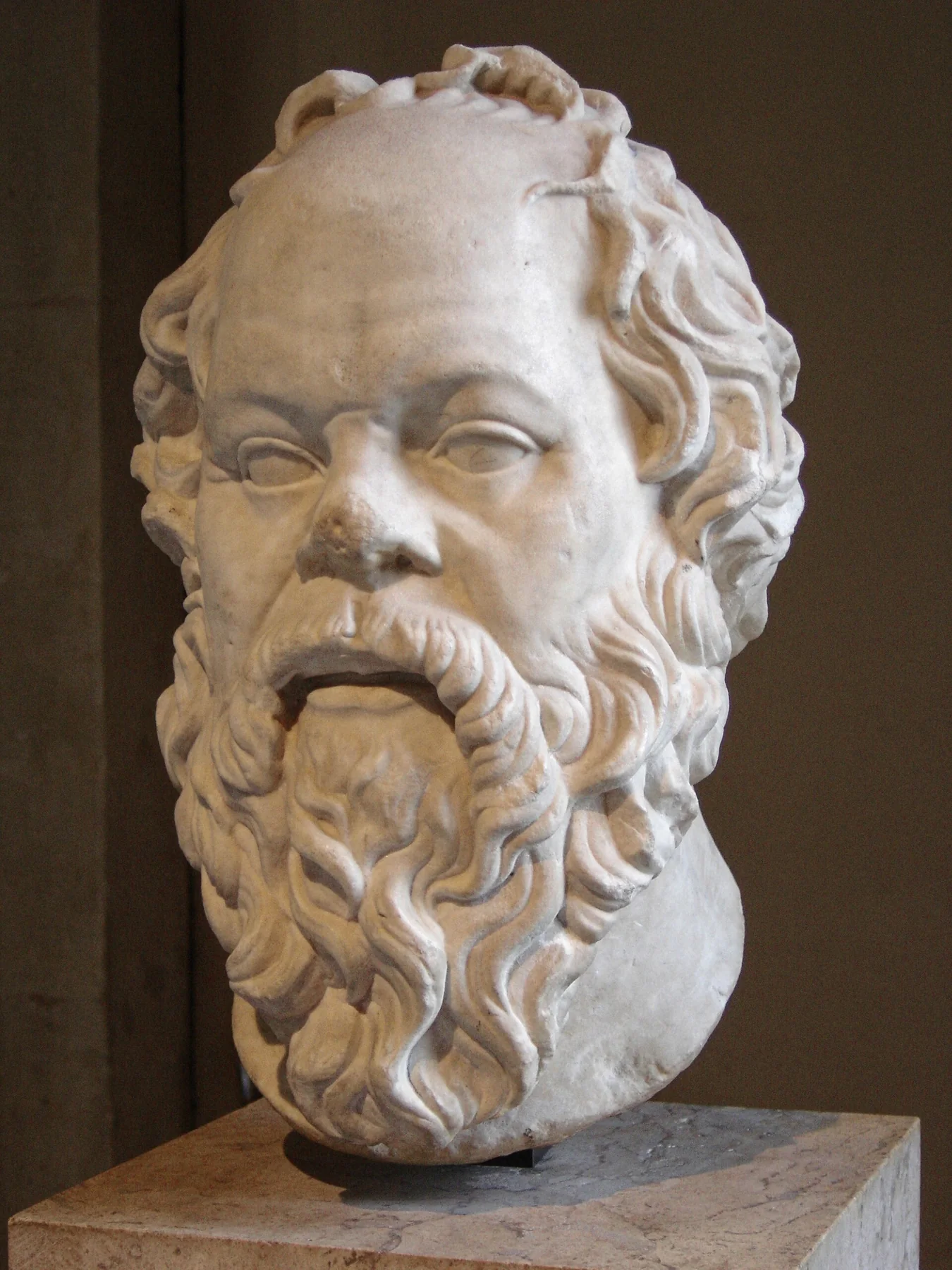 Socrates label QS:Len,"Socrates" label QS:Lfr,"Socrate" label QS:Lel,"Σωκράτης", an archival visual related to Socrates: Why Did He Never Write a Book.