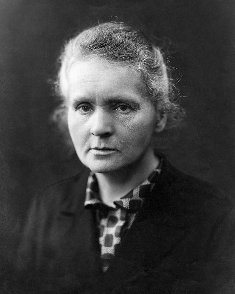 Portrait of Marie Curie