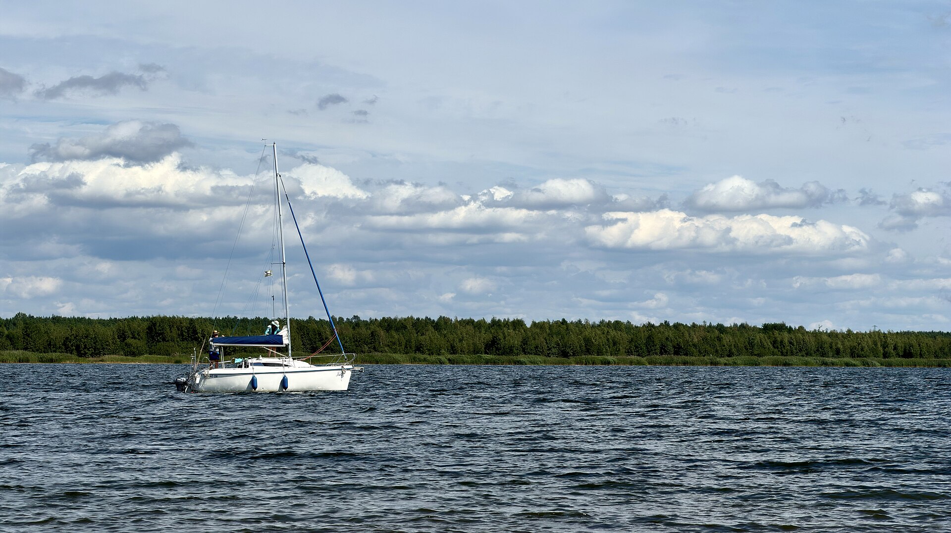 Documentary view of Lusatian lake district.
