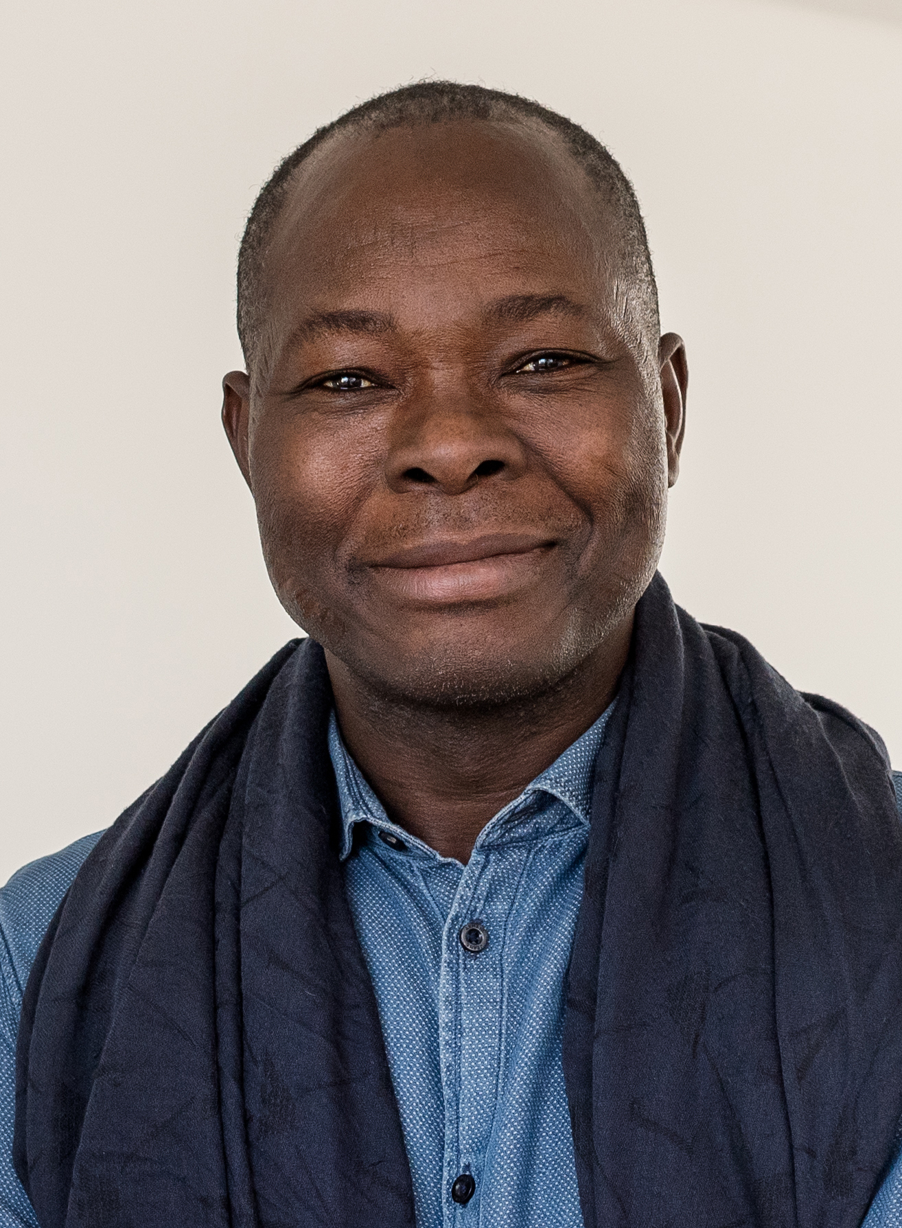 Prof. Francis Kere; Professor for 'Architectural Design and Participation', at the Technical University Munich (TUM); photographed on the 18.02.2019; photo:© Astrid Eckert / TU Munich