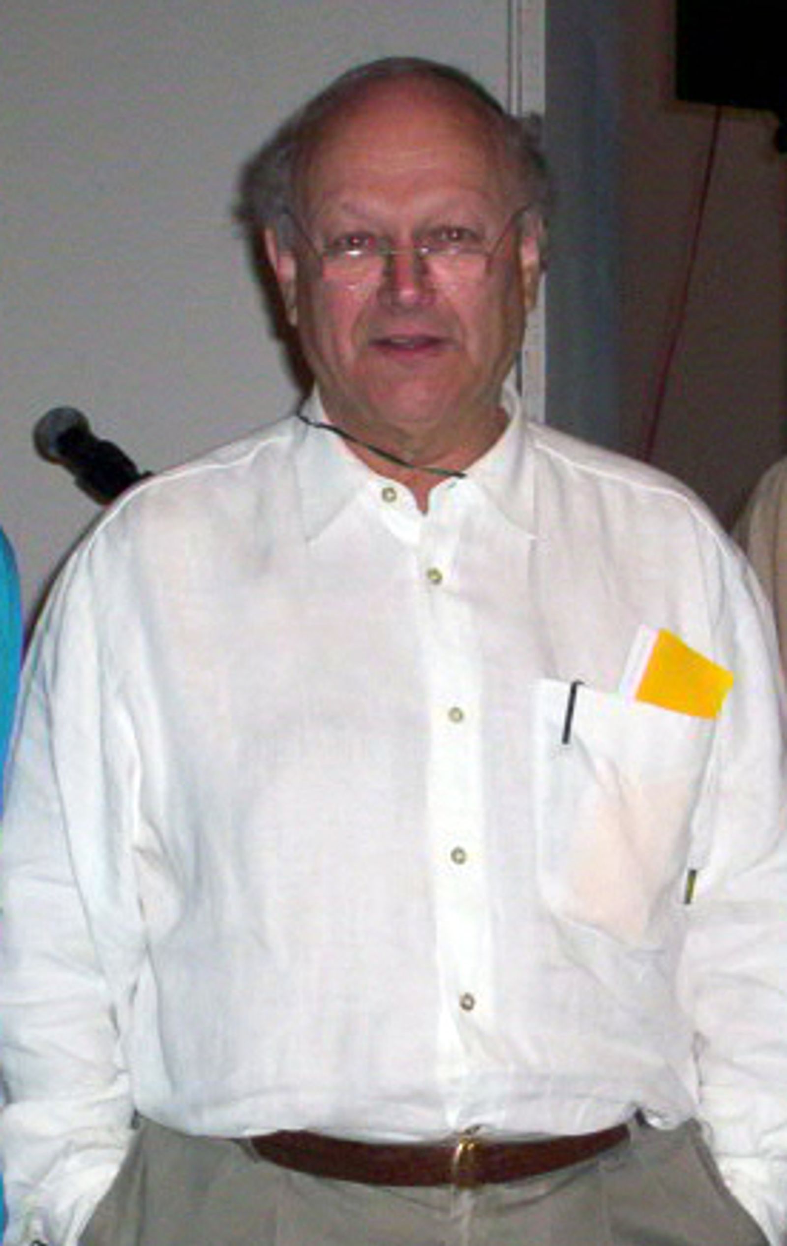 Glenn Murcutt en el III Encuentro de Arquitectura y Urbanismo Tropical, noviembre 2004, San José, Costa Rica