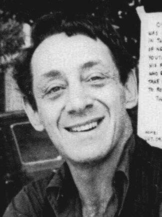 Portrait photograph of Harvey Milk