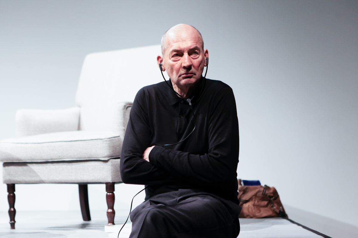 Presentation of Rem Koolhaas's book "Delirious New York" in Garage Center for Contemporary Culture