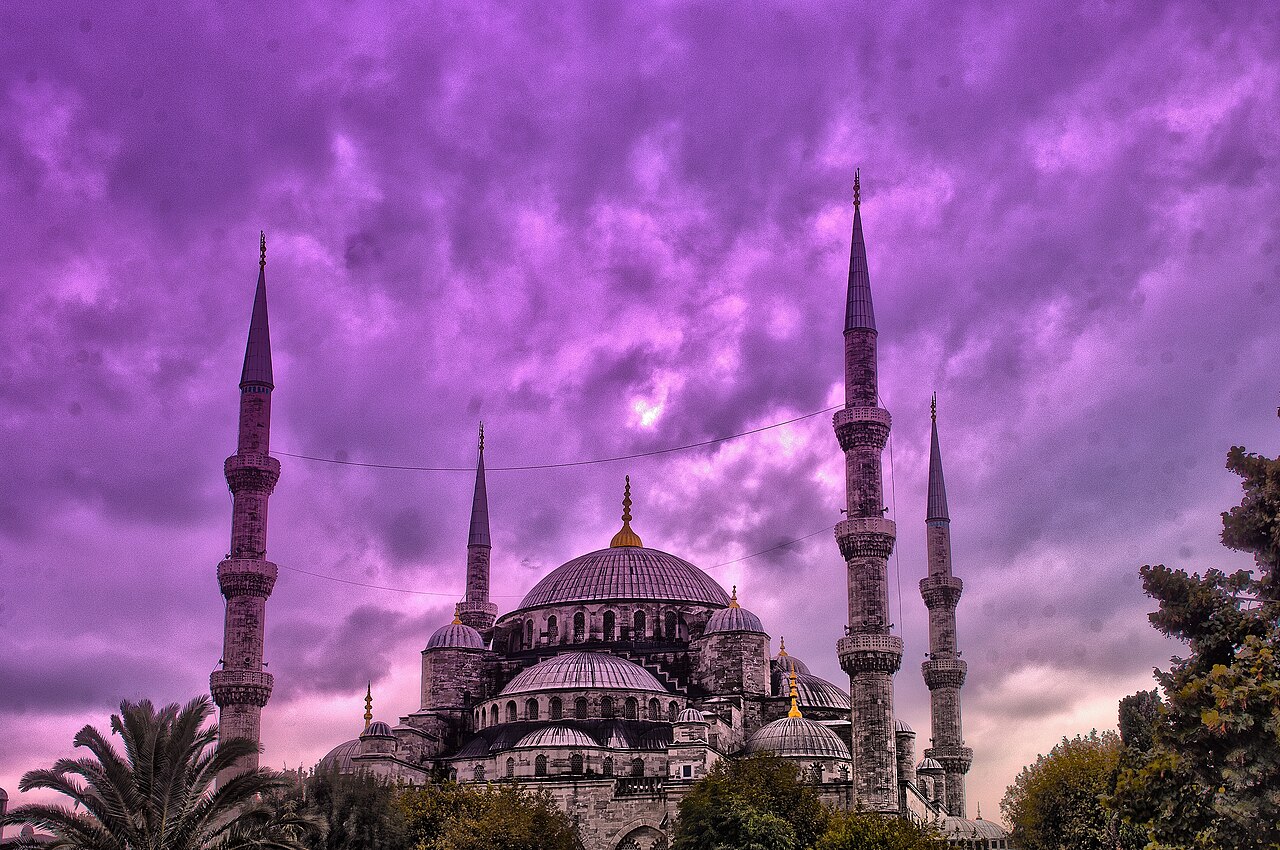 Sultan Ahmed Mosque (Blue Mosque), Istanbul, designed by Sedefkâr Mehmed Agha